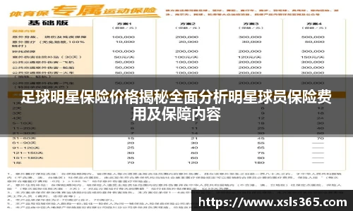 足球明星保险价格揭秘全面分析明星球员保险费用及保障内容